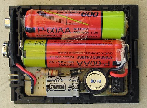 Innenleben des Batterypacks
